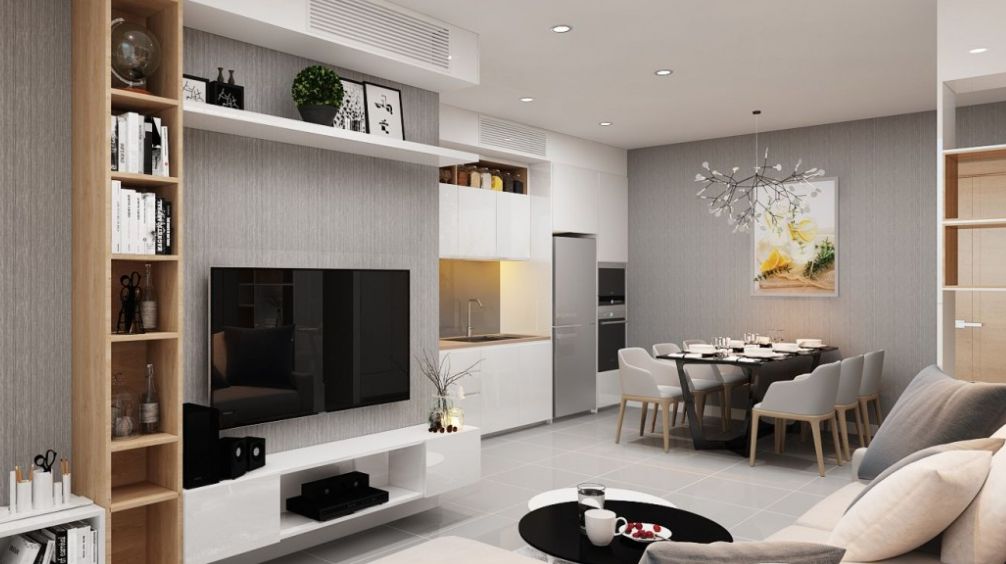 Bán căn hộ 2 phòng ngủ toà GS3 The Miami Vinhomes Smart City, hướng Bắc, DT 71m2, view tầng cao